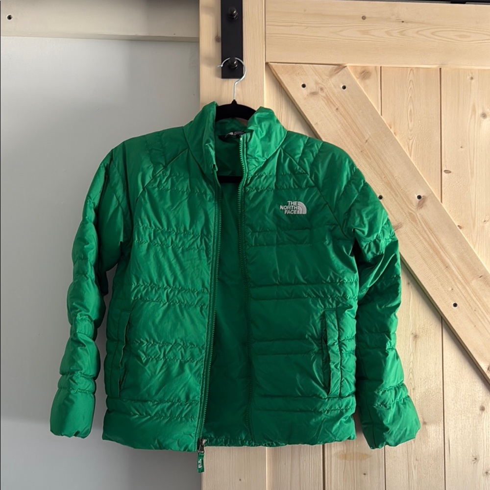 The North Face Green Puffer Jacket